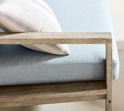 Indio Eucalyptus Outdoor Sofa (73")
