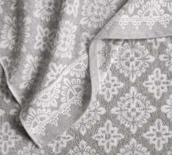 Alva Organic Jacquard Towel