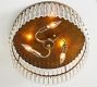 Mallory Crystal Flush Mount (18")