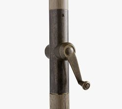 Rectangular Eucalyptus Umbrella (10')