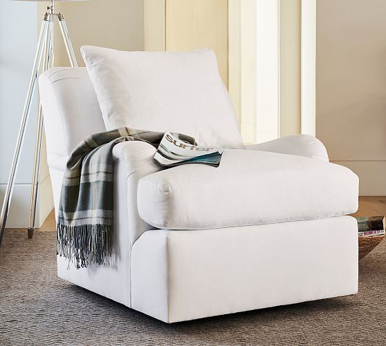 Carlisle Swivel Chair by Pottery Barn