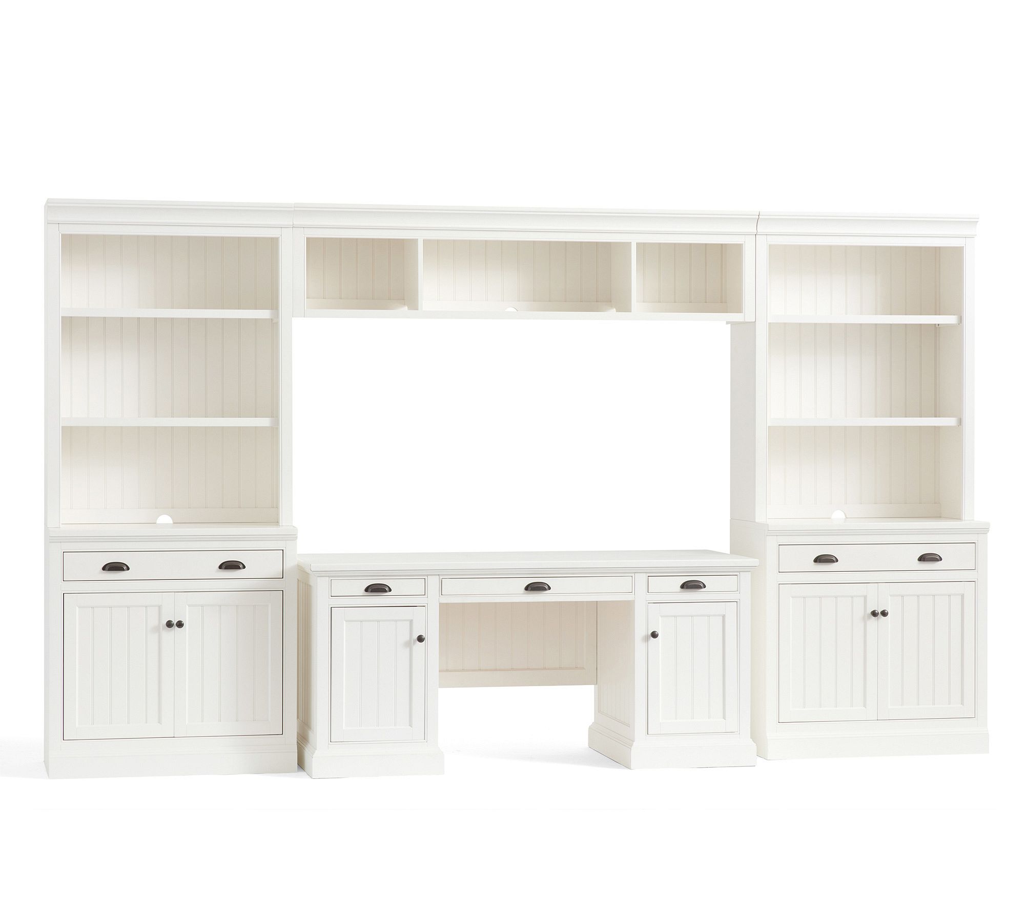Aubrey Executive Desk with Storage (140")
