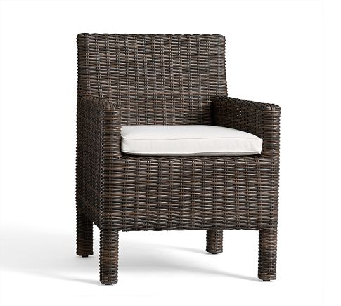 Replacement Square Arm Dining Chair Cushion