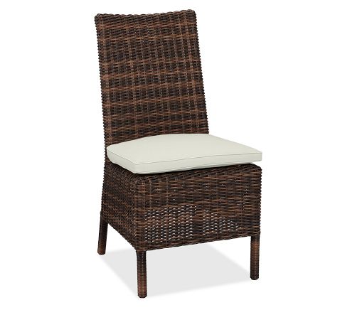 Replacement Armless Dining Chair Cushion