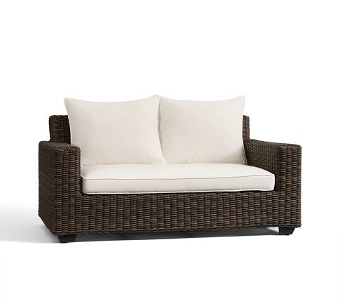 Replacement Square Arm 62" Loveseat Sofa Cushion