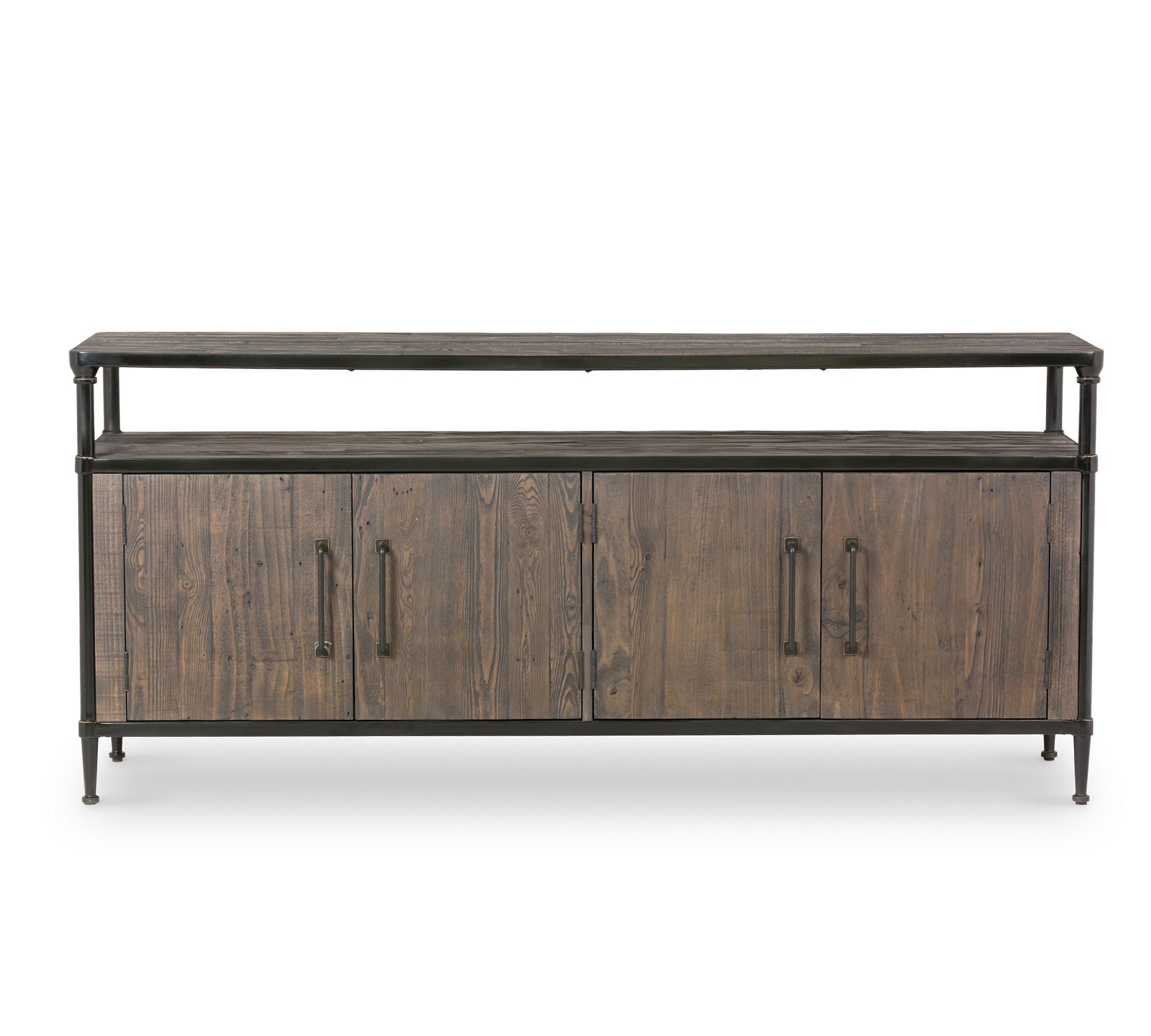 Juno Reclaimed Wood Media Console (46"- 68") - thumbnail 4