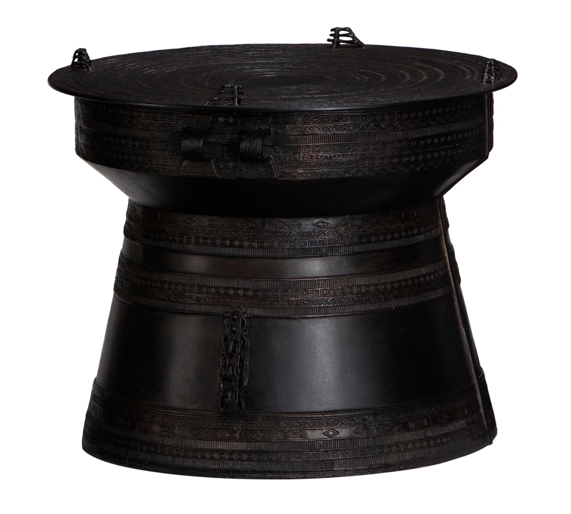 Frog Drum Metal Outdoor Side Tables (12"-25") - thumbnail 6