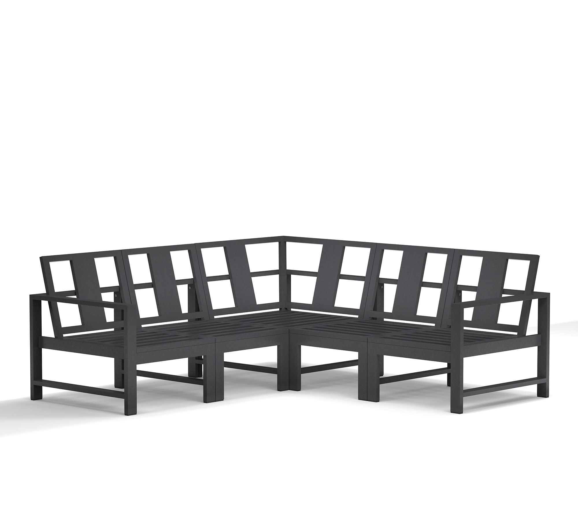 Indio Metal 5-Piece Outdoor Sectional (78")