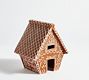 Gingerbread Village House, Small, Brown