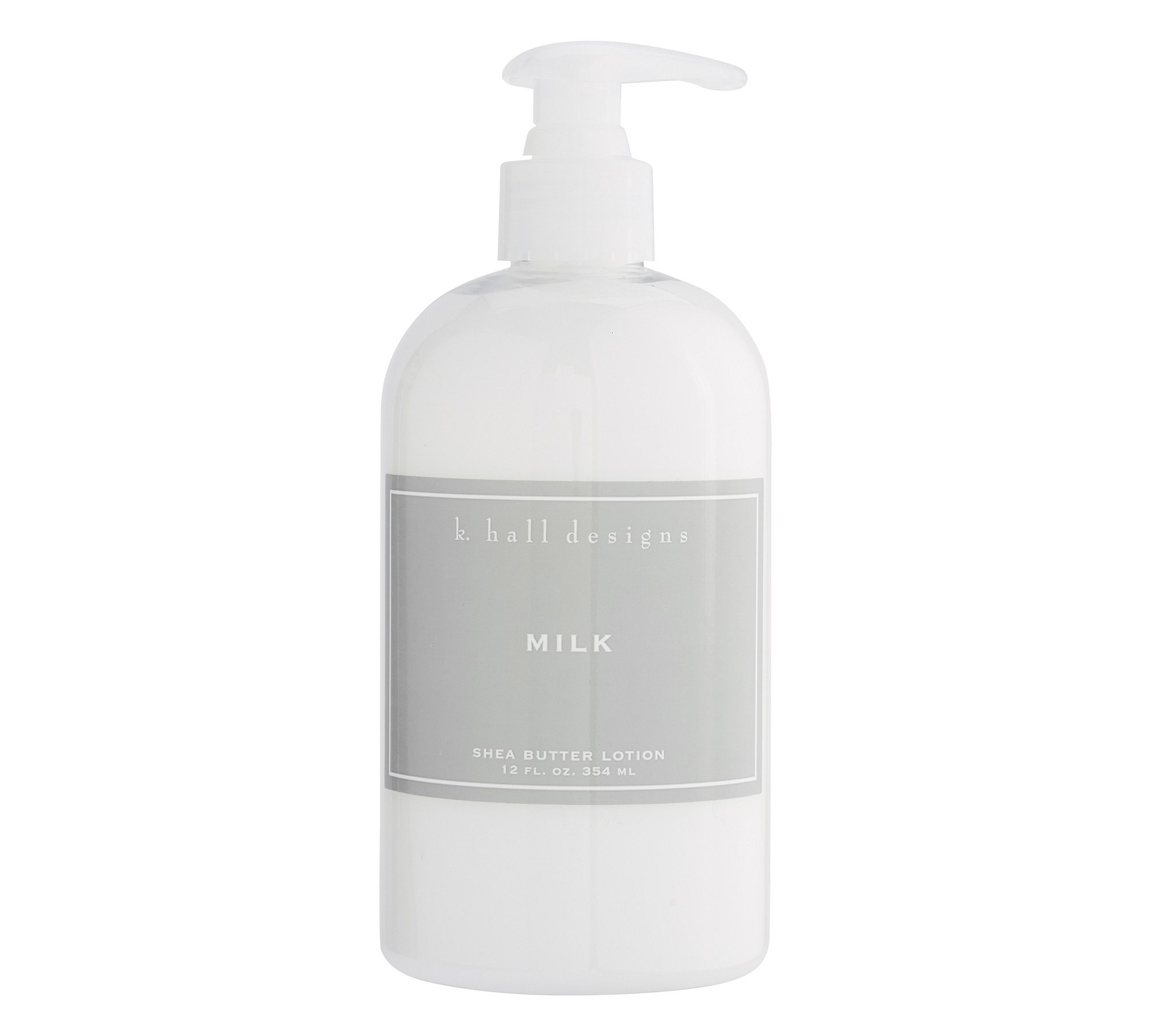 K. Hall Milk Shea Butter Lotion Pump