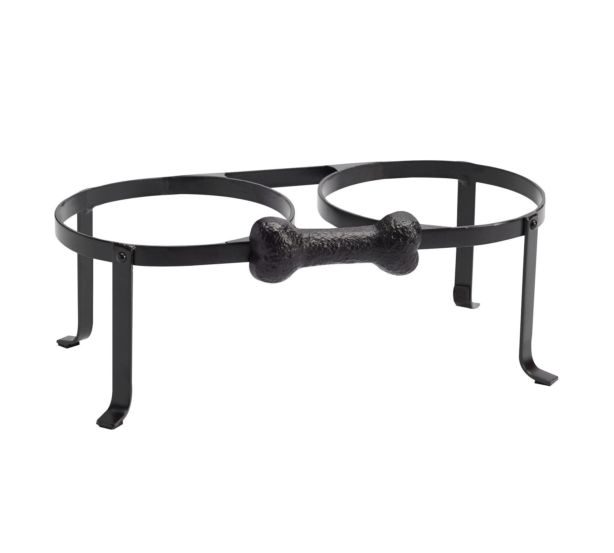 Dog Bone Pet Bowl Stand