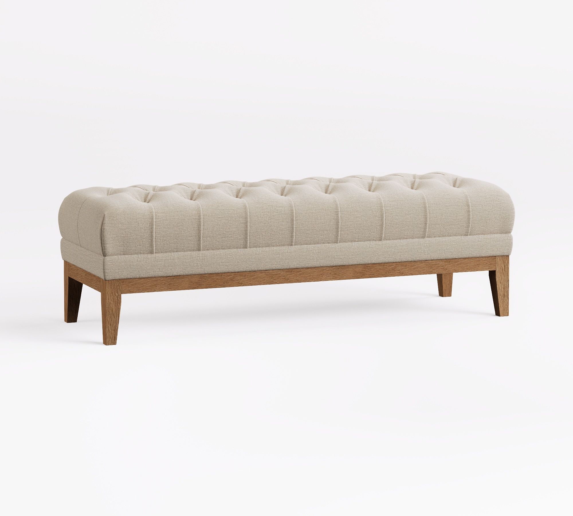 Edgewood Tufted Upholstered Bench - thumbnail 6