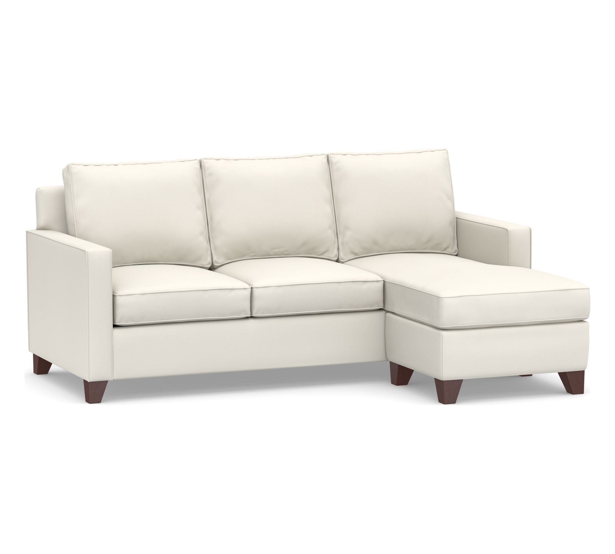 Cameron Square Arm Reversible Chaise Sleeper Sectional (89") - thumbnail 8
