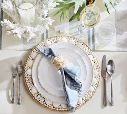 Hampton Stripe Cotton/Linen Table Runner