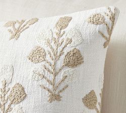 Inyo Embroidered Pillow Cover