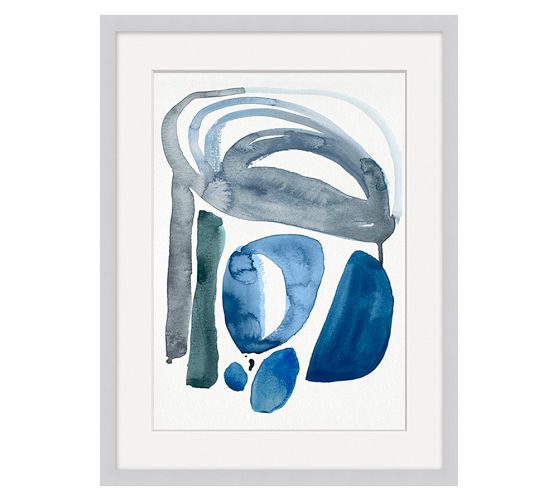 Vessels & Shells Framed Print by Kiana Mosley