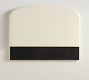 Arlo Upholstered Crowned Wall Mounted Headboard