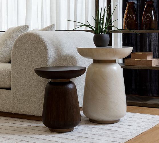 Zorina Round Accent Table | Pottery Barn