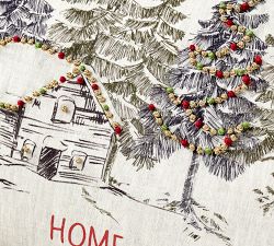 Home for the Holidays Lumbar Pillow Cover