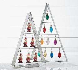 Galvanized Ornament Trees
