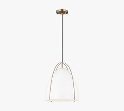 Open Box: Tate Metal Pendant (14") - Satin Bronze