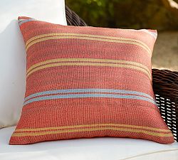 Imogen Striped Outdoor Pillow