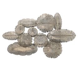 Eleanor Antique Silver Wall Art Sculpture