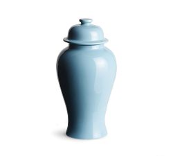 Open Box: Kuo Mini Jar with Lid, Large - Blue