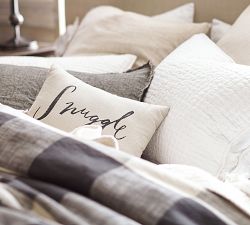 Snuggle Sentiment Pillow Cover