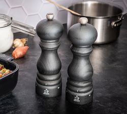 Paris U'Select Adjustable Salt &amp; Pepper Mills - Graphite