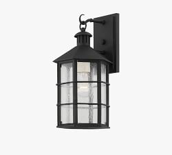 Phil Outdoor Iron Sconce (15''-21")