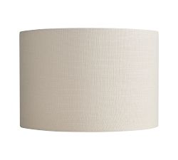 Gallery Textured Linen Straight-Sided Lamp Shade (13"-19'')