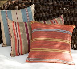 Alton Striped Outdoor Pillow