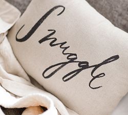 Snuggle Sentiment Pillow Cover