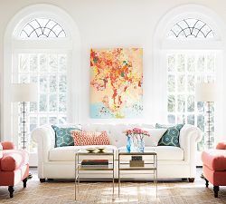 Concave Refraction Canvas