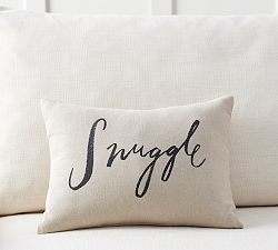 Snuggle Sentiment Pillow Cover