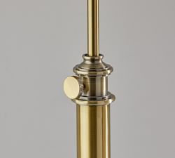 Fig Iron Adjustable Table Lamp (28")