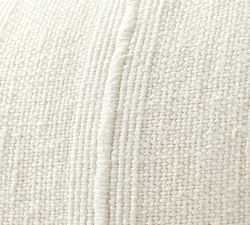 Relaxed Striped Lumbar Pillow Cover