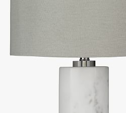 Erie Marble Table Lamp (26")