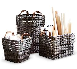 Aster Woven Tote Basket