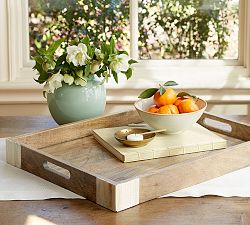 Ivory Bone Rim Tray