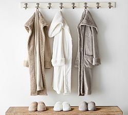 Teddy Faux Fur Trim Robes