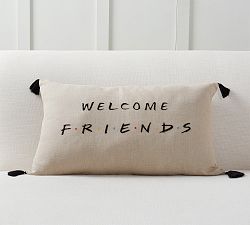 Friends Welcome Pillow Cover