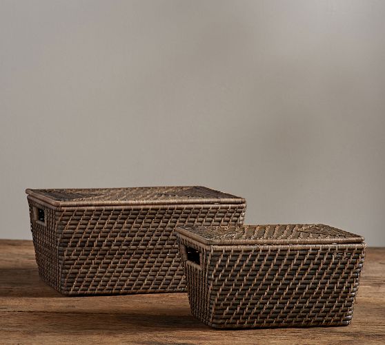 Clive Tightweave Lidded Baskets