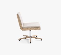 Atwood Upholstered Swivel Desk Chair