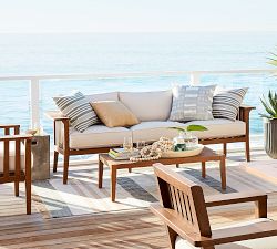 Melilla Striped Outdoor Pillow
