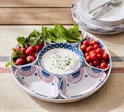 Cabana Americana Outdoor Melamine Multi-Condiment Server