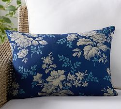 Outdoor Julene Floral Print Lumbar Pillow