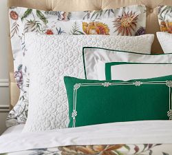 Belgian Flax Linen Geo Sham