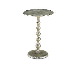 Antioch Round Metal End Table